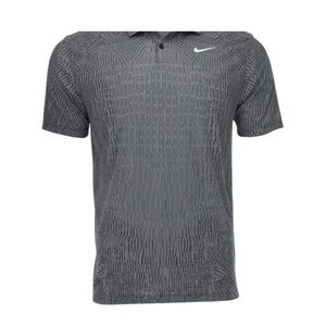 Nike Gray Patterned Polo Shirt